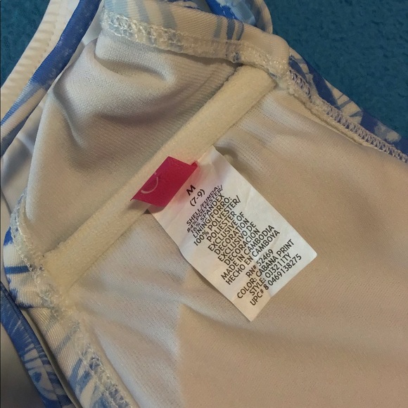 Ocean Pacific Tunnel Front Bandeau Bikini - Picture 3 of 4